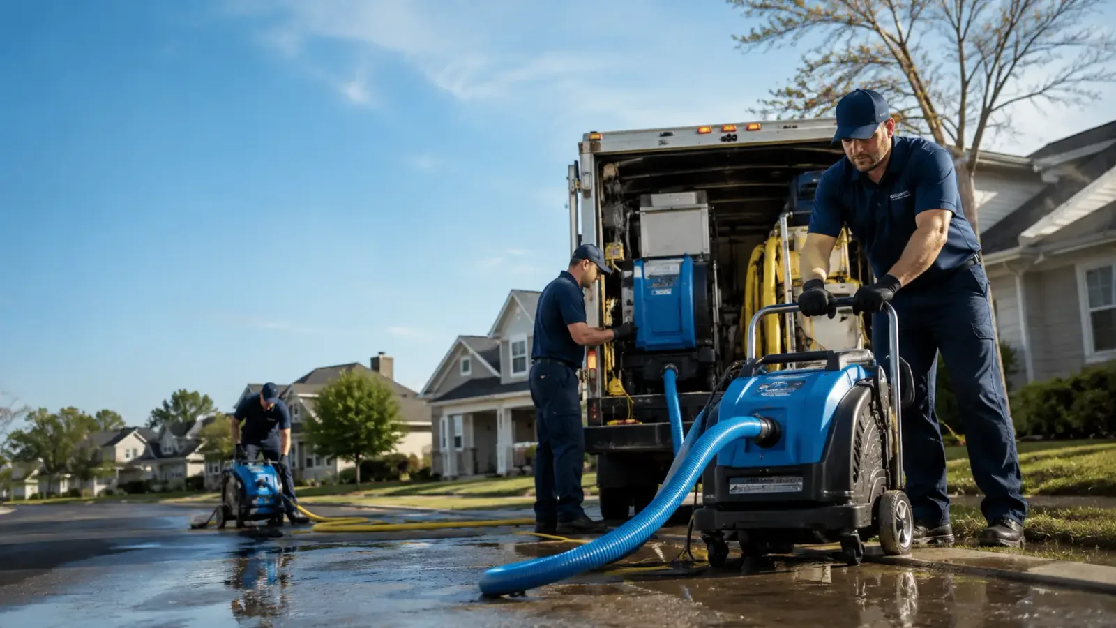 Flood Damage Cleanup in California